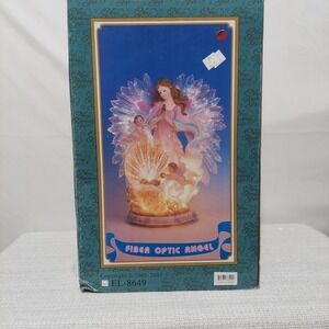Chambord Collection Fiber Optic Angel Figurine 15" with Box 8649